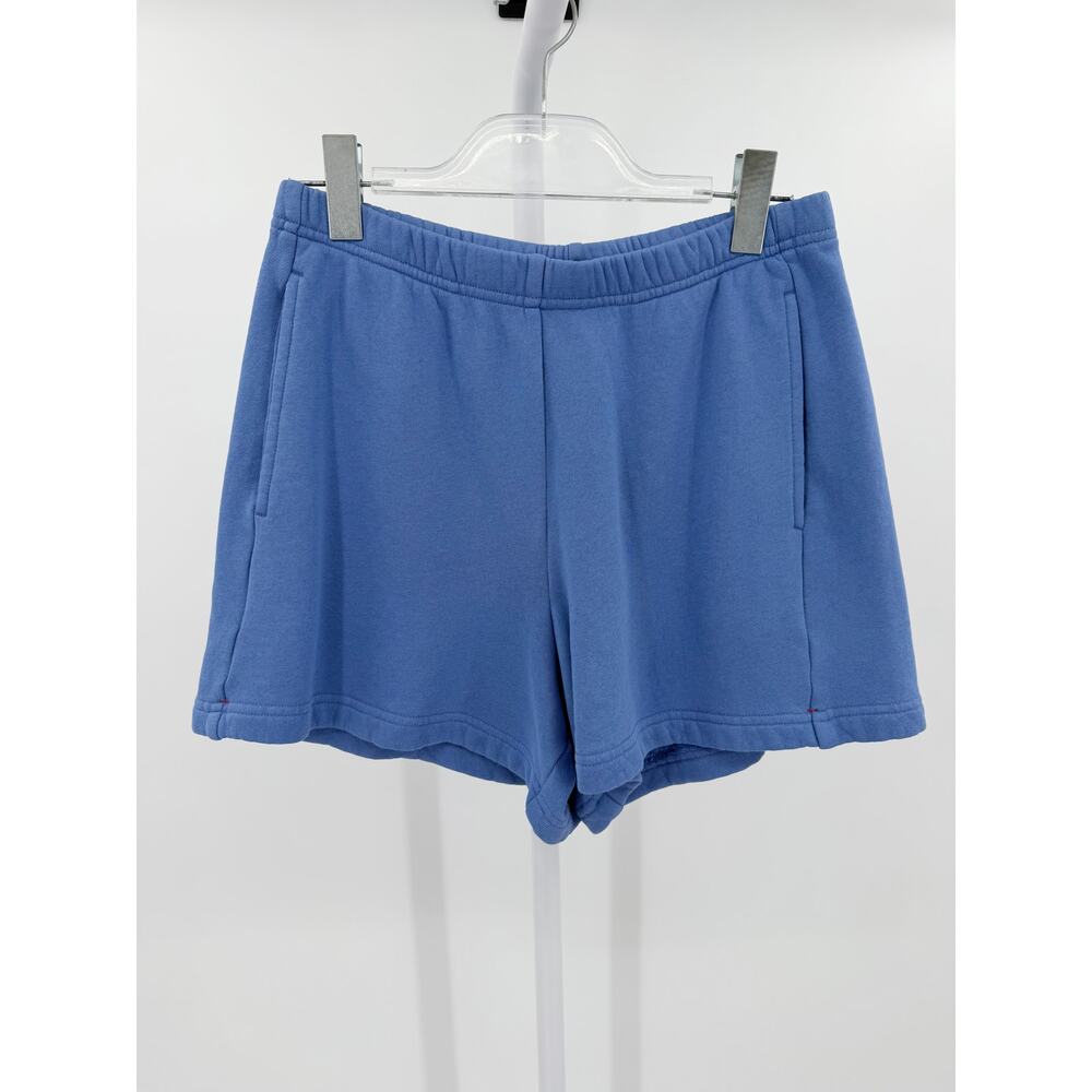 Xirena Sweatshort Shayne Cape Blue Cotton Fleece Drawstring NWT Size Small